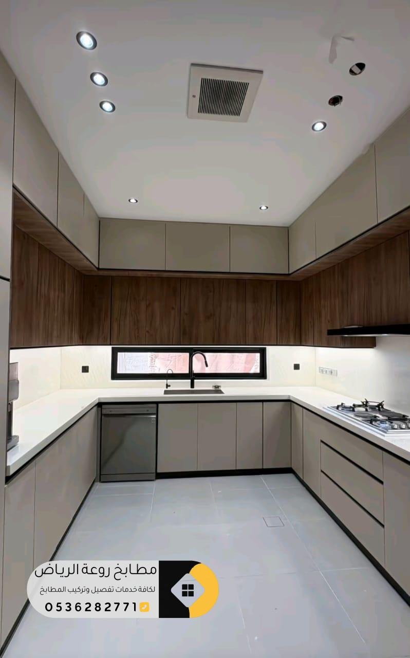 ورشة تفصيل مطابخ فاخرة في حي الجنادرية بالرياض