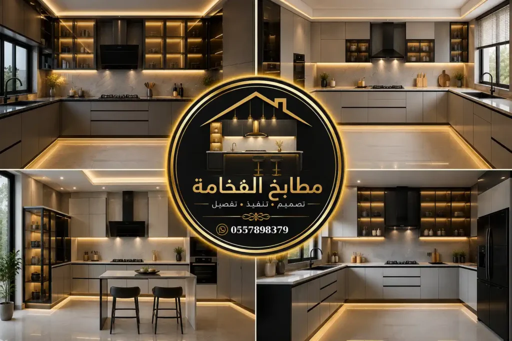 تفصيل مطابخ حي العارض بالرياض: تصميم عصري و وظائف مبتكرة